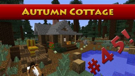 ☯ Minecraft Autumn Cottage Tutorial 45 Happy Thanksgiving Hd