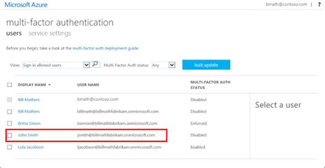 Enable Per User Multifactor Authentication Microsoft Entra Microsoft Learn