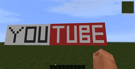 Youtube Logo Minecraft Project