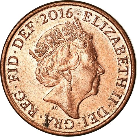 One Penny 2016 Coin From United Kingdom Online Coin Club