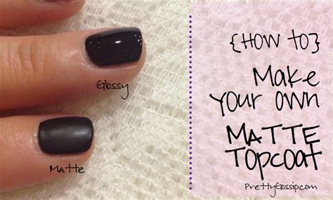 For your own quick solution, you'll be needing an eyeshadow. Can You Put A Clear Coat Over Matte Nail Polish - NailsTip