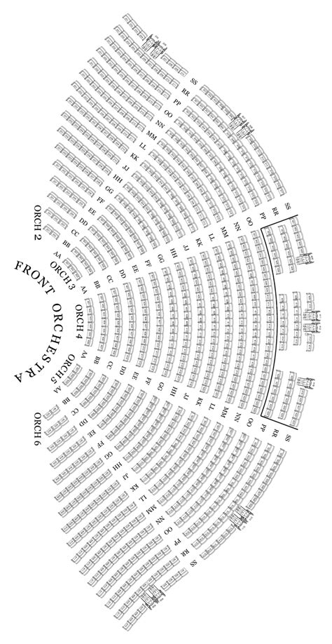 The Colosseum Seating Chart At Caesars Palace