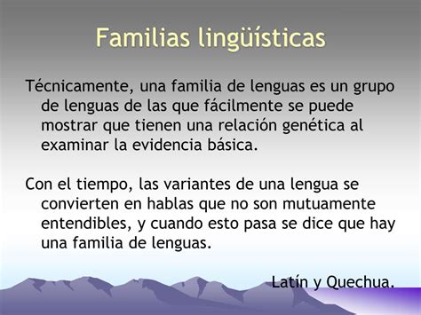 Ppt Familias Lingüísticas Powerpoint Presentation Free Download Id