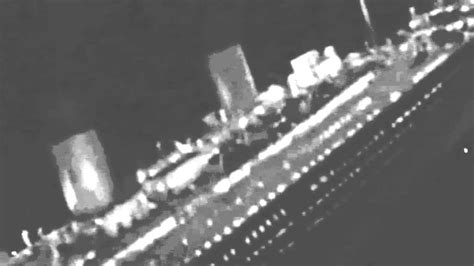 Real Titanic Sinking Footage Youtube