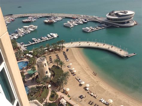 Aspire Visits Qatar From The Balcony We Could See Nobu Doha A New