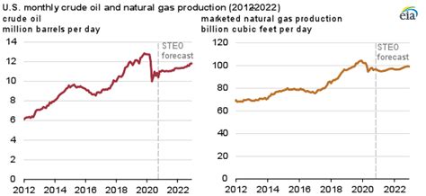 Us Oil And Natural Gas Production To Fall In 2021 Then Rise In 2022