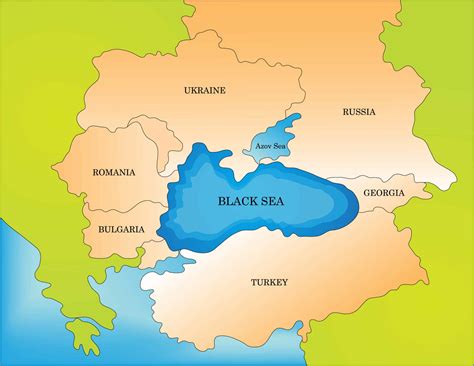 Political Map Of Black Sea