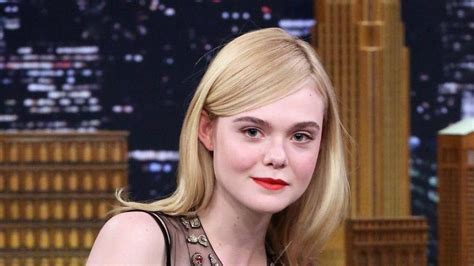 Elle Fanning Transforms Her Blowout Into A Braided Updo Vogue