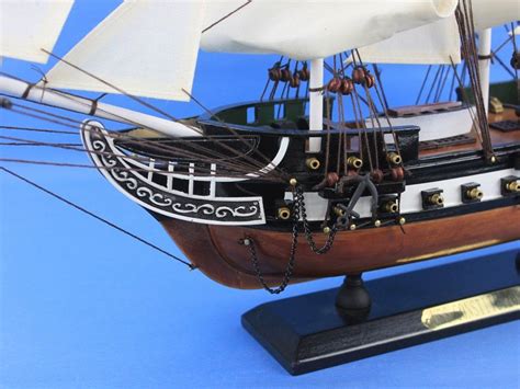 Buy Wooden Uss Constitution Tall Model Ship 24in Model Ships