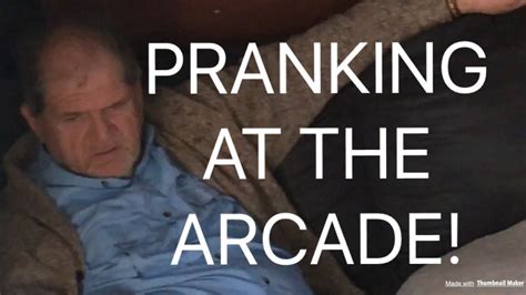 pranking my grandpa at the arcade youtube