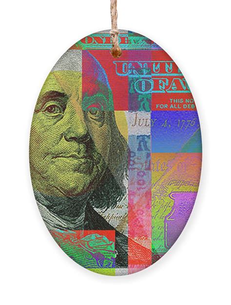 2009 Series Pop Art Colorized U S One Hundred Dollar Bill No 1 2009