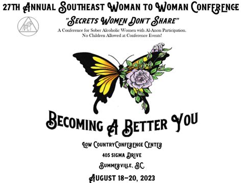 Southeast Woman To Woman Conference 2023 Acadiana Central Office