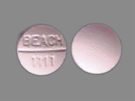 Beach 1111 Pill Whiteround11mm Pill Identifier