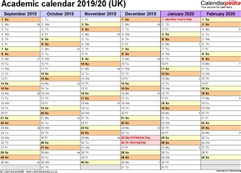 School Calendar Template 2020 20 Example Calendar Printable
