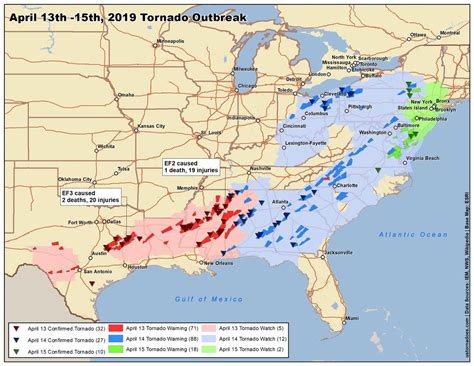 Map Of Tornadoes In Texas Yesterday Map Of Spain Andalucia