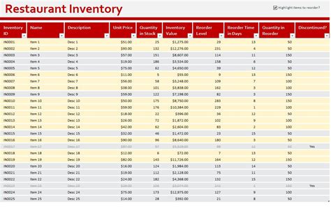 Physical stock excel sheet sample, physical stock excel sheet sample : Restaurant Inventory Sheet | Restaurant Inventory Template