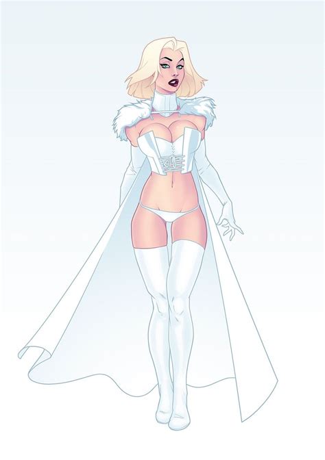 Themarvelproject “emma Frost As The White Queen Of The Hellfire Club
