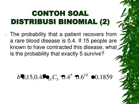 PPT - DISTRIBUSI BINOMIAL PowerPoint Presentation, free download - ID