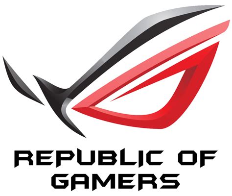 Republic Of Gamers Logo Png Transparent Background Free Download