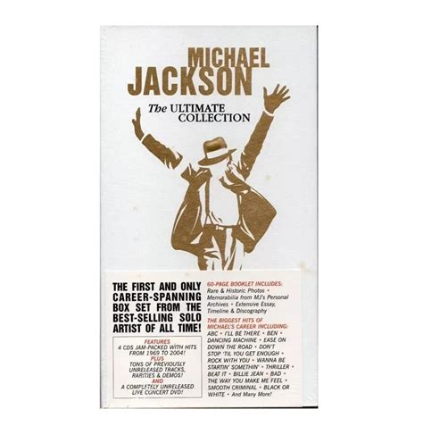 Box Michael Jackson The Ultimate Collection 4 Cd´s Dvd Importado
