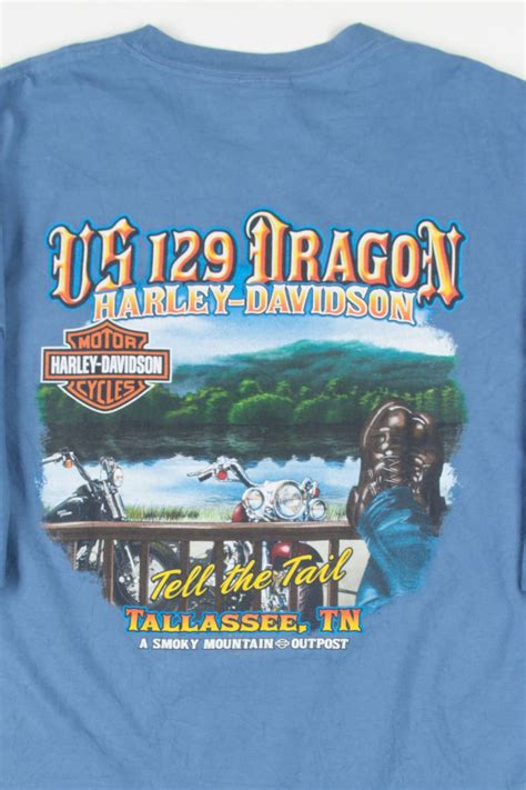 Us 129 Dragon Harley Davidson T Shirt