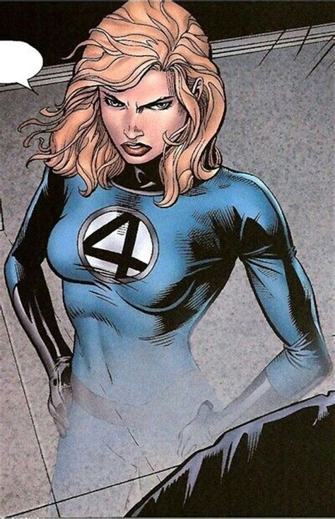 Invisible Woman Susan Storm Richards Comic Book Character Marvel
