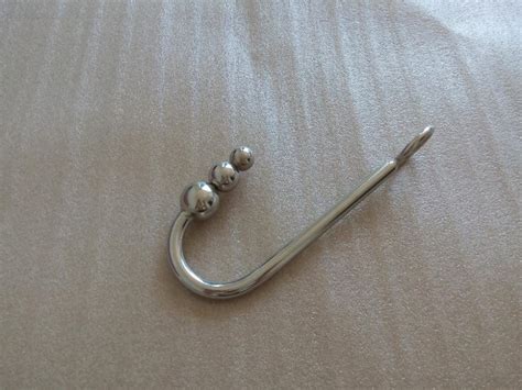 Dia 20 35mm Length 230mm295g Large Size Stainless Steel Anal Hook Ball