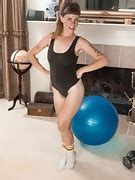 Leila Larson Strips Naked On Her Exercise Ball