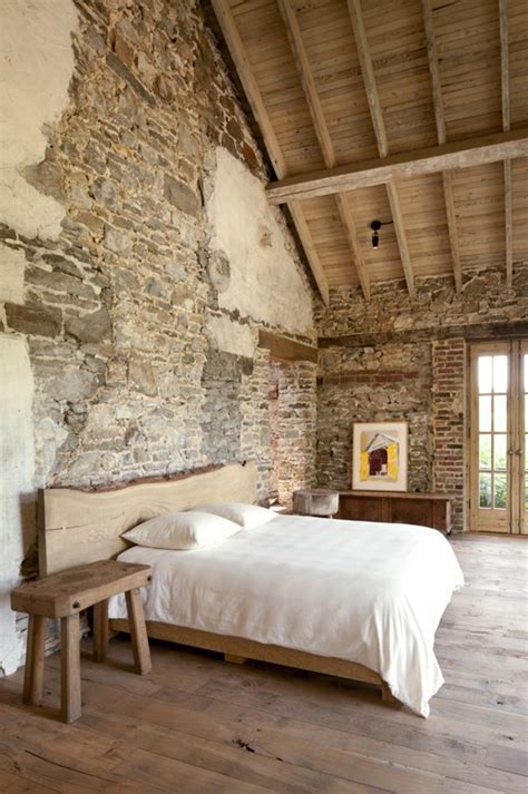Exposed Stone Wall Ideas4 My Desired Home