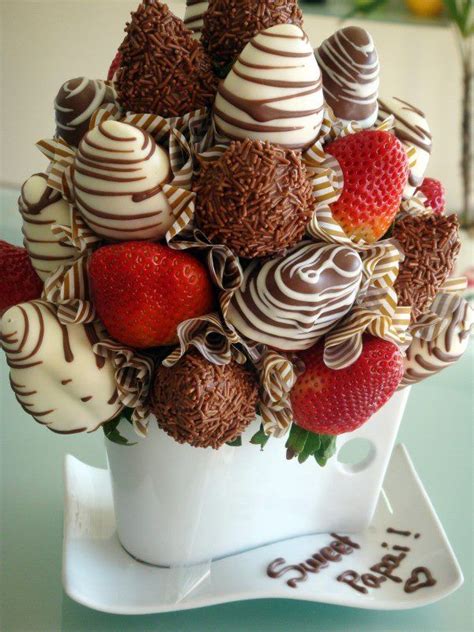 Chocolate Covered Strawberry Bouquet Chocolate Covered Fruit