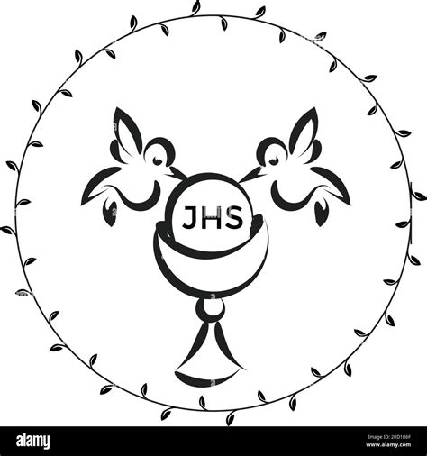 Catholic Baptism. Baptism symbol Sacraments of Catholic Church