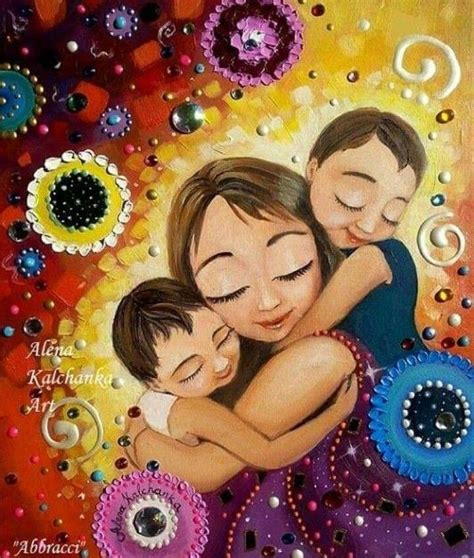 Pin De Angee60 En Abrazos Pintura De Madre E Hijo Madre Arte