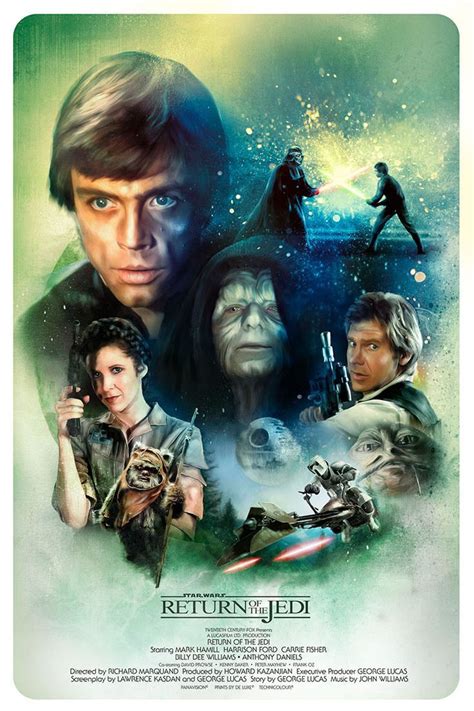 Affiches Et Pochettes Star Wars Épisode 6 Le Retour Du Jedi De