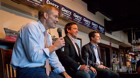 Joel greenberg is matt gaetz's friendcredit: Ron DeSantis, Matt Gaetz campaign with Jim Jordan in Pensacola