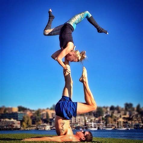 Gorgeous Shots Of Couples Doing Yoga To Inspire Your Day Acro Yoga