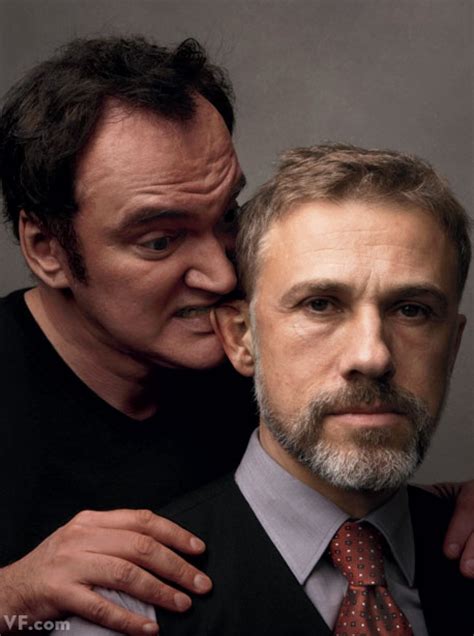 Quentin Tarantino And Christoph Waltz Fuck Yeah Directors