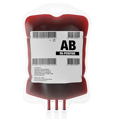 Blood Bag Label Template