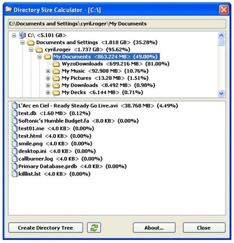 Directory Size Calculator Download