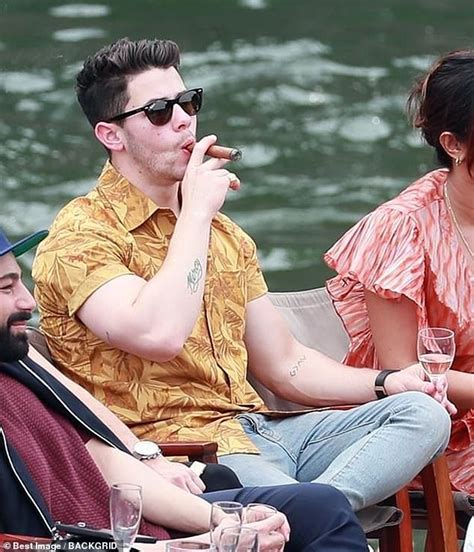 Nick Jonas Smoking Top Cigar Aficionado Cigar Connoisseur Photos