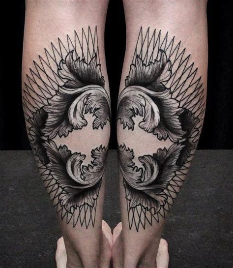 50 Amazing Calf Tattoos Cuded Leg Tattoos Calf Tattoo Best Leg