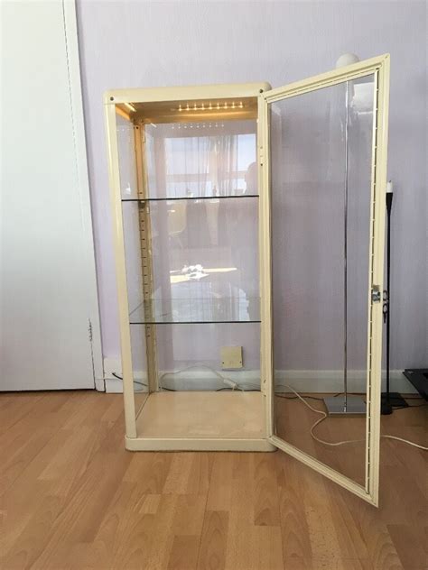 The cabinets appear to be in relatively good shape but the doors are absolutely. Glass Door Cabinet (IKEA Fabrikör) | in Oval, London | Gumtree