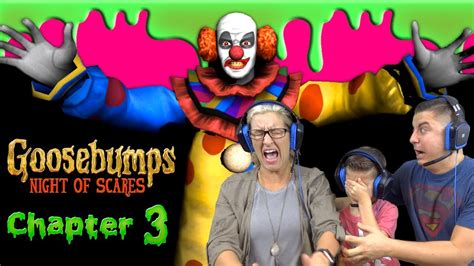 The Clown Is Here Goosebumps Night Of Scares Chapter 3 Youtube