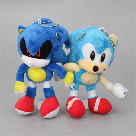 Exclusive Sonic The Hedgehog 18cm 7″ Sonic Plush Toys Metal Sonic