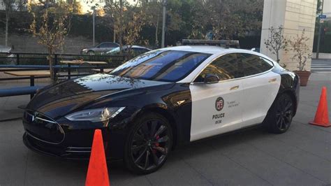 Tesla Stock Model 3 Police Car To Appear The At Law Enforcement Tech