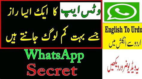 How To Translate English To Urdu Whatsapp Messages And Translate
