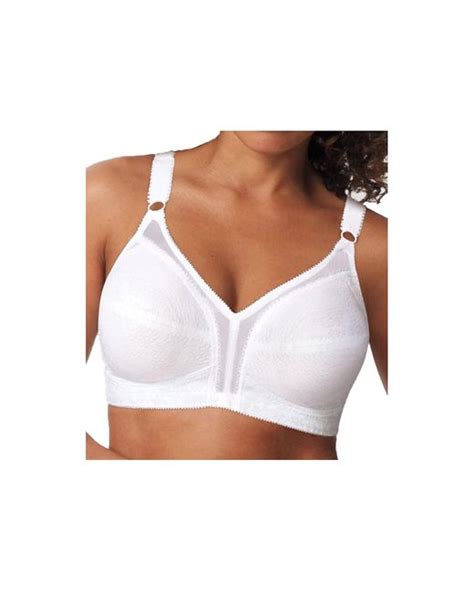 playtex 18 hour soft cup wirefree bra in white lyst