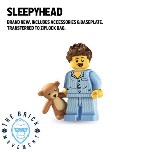 Lego Collectible Minifigure Series 6 Sleepyhead Minifigure Lazada Ph