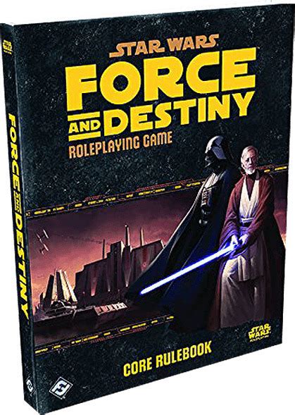 Fantasy Flight Star Wars Force And Destiny Rpg Core Rulebook