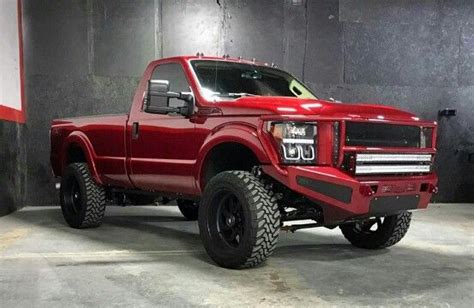 Ford F250 Single Cab Lifted Custom On American Forces Ford Pickup