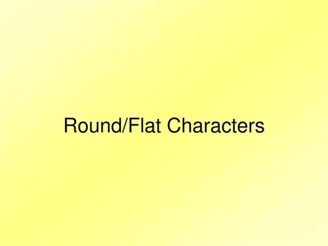 Roundflat Characters Ppt Download